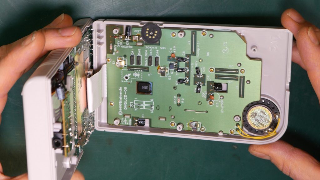 Taking the Game Boy apart
