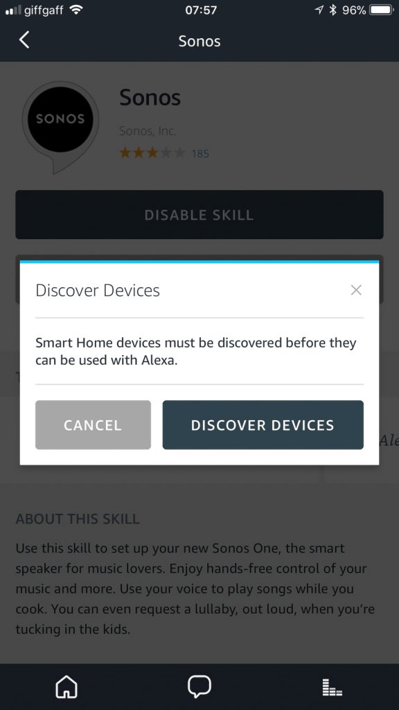 Tap Discover Devices
