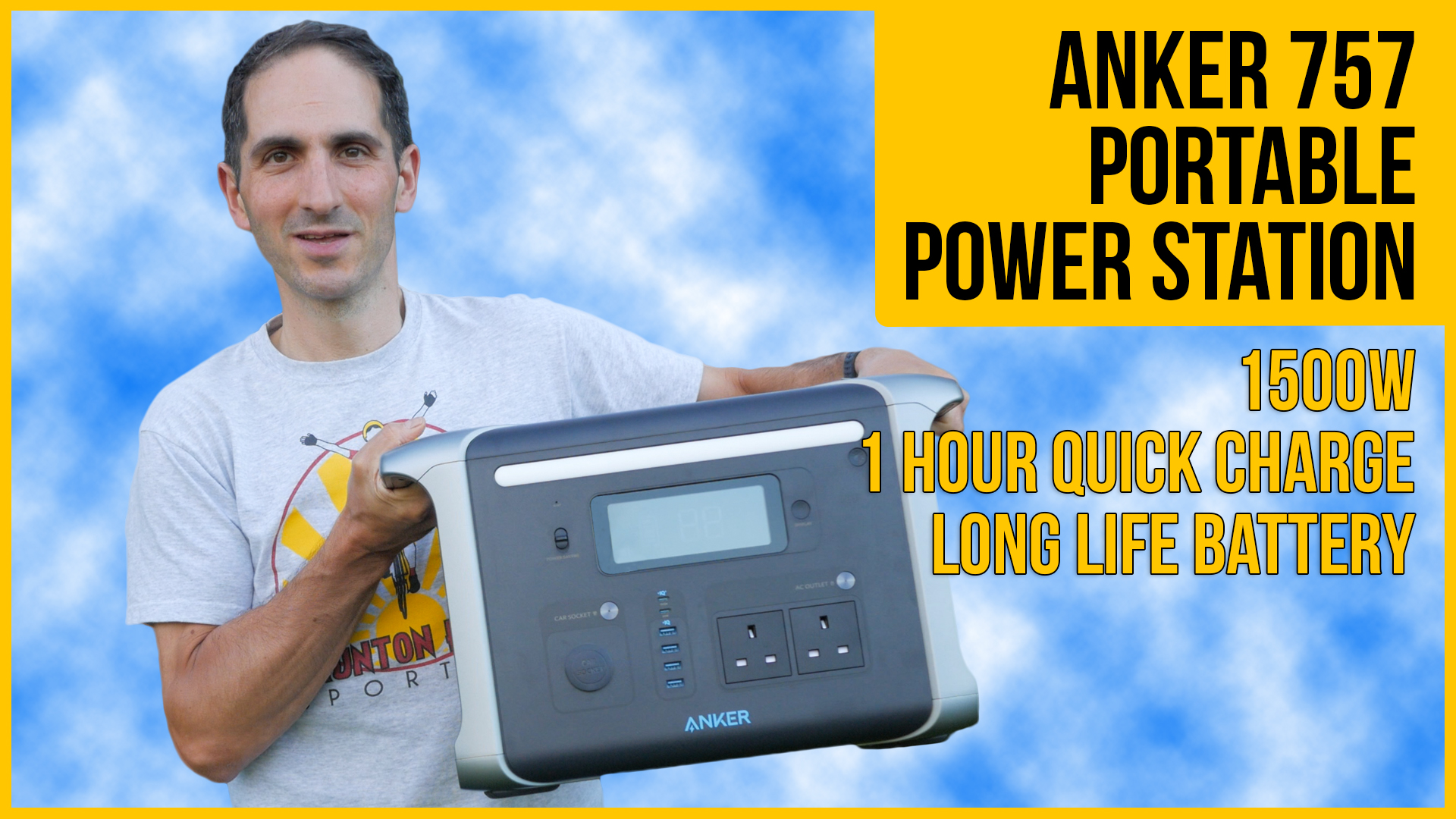 Anker 757 PowerHouse 1500W portable power station review | 1229Wh