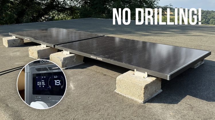 DIY Solar Panel Installation – No Roof Drilling!
